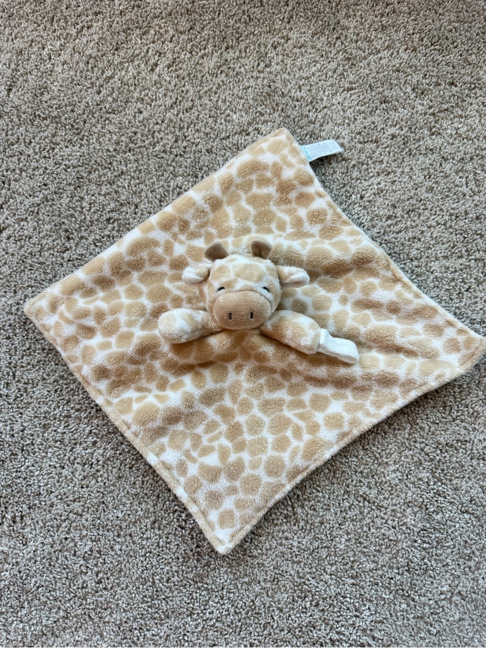 Baby Lovey Security Blanket Lot Bunny Koala Giraffe Neutral Plush animal 3 Piece - Picture 14 of 16